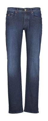 Donkerblauwe slim fit jeans Atelier Noterman
