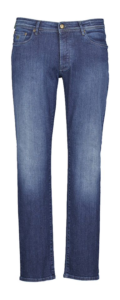 Blauwe slim fit jeans Atelier Noterman 