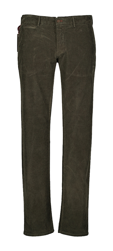 Grijz eslim fit in corduroy Atelier Noterman
