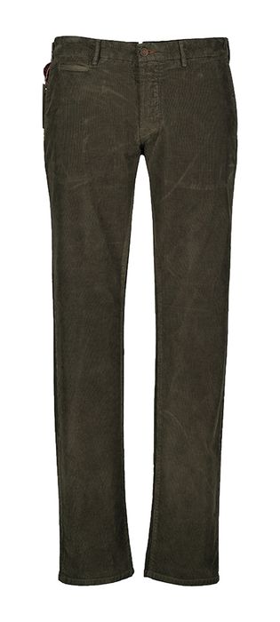 Grijz eslim fit in corduroy Atelier Noterman