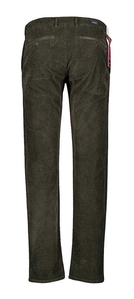 Grijz eslim fit in corduroy Atelier Noterman