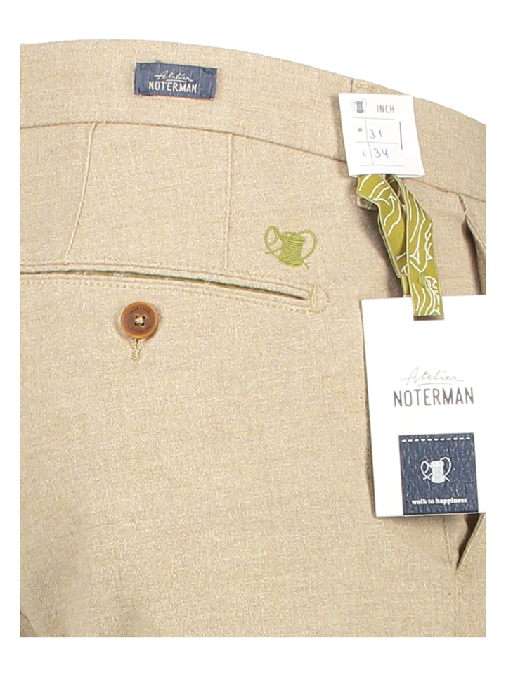 Beige broek Atelier Noterman