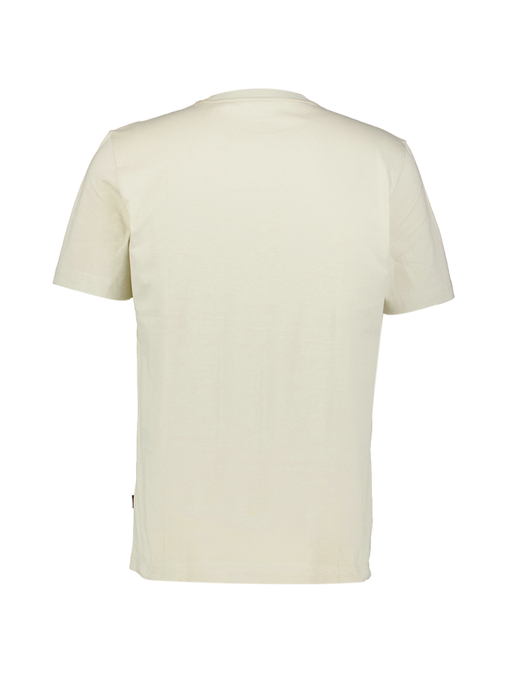 Beige t-shirt met opdruk Hugo Boss 