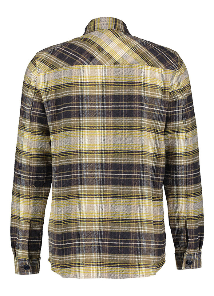 Sage green check geruit hemd Mos Mosh