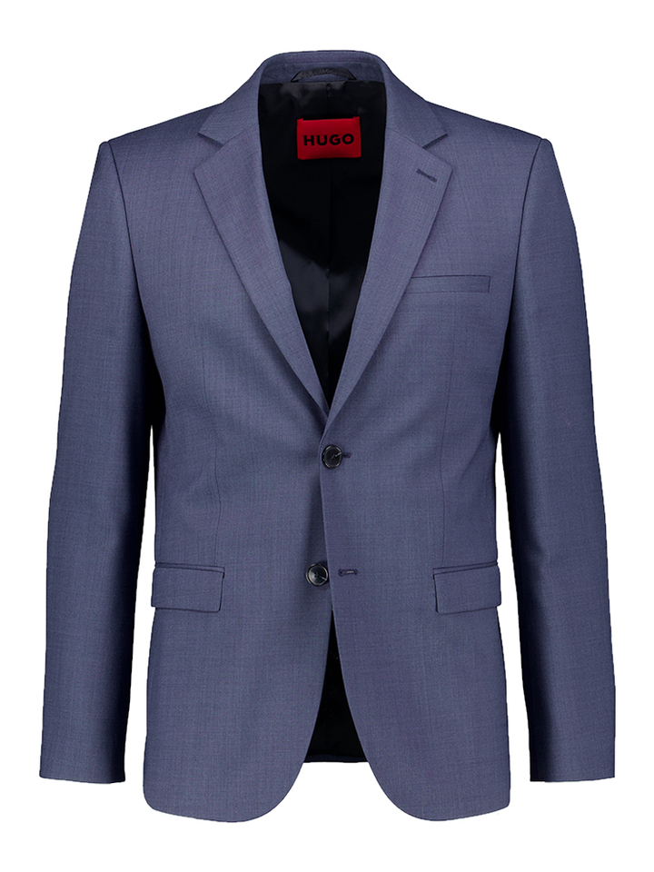 Blauwe kostuumblazer Hugo Boss