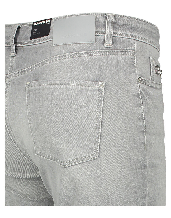 Licht grijze jeans Piper short Cambio