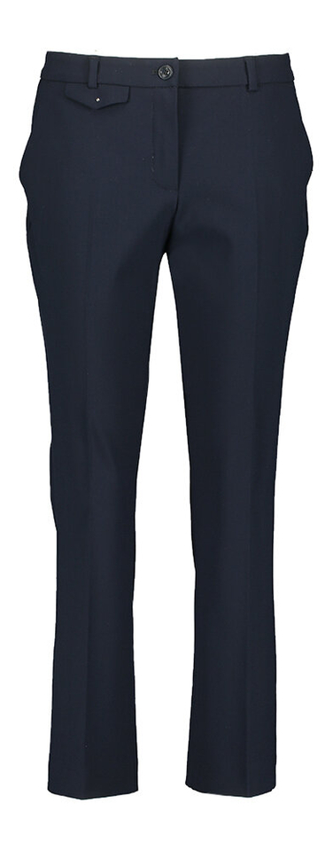 Donkerblauwe geklede broek Dorain Raffaello 