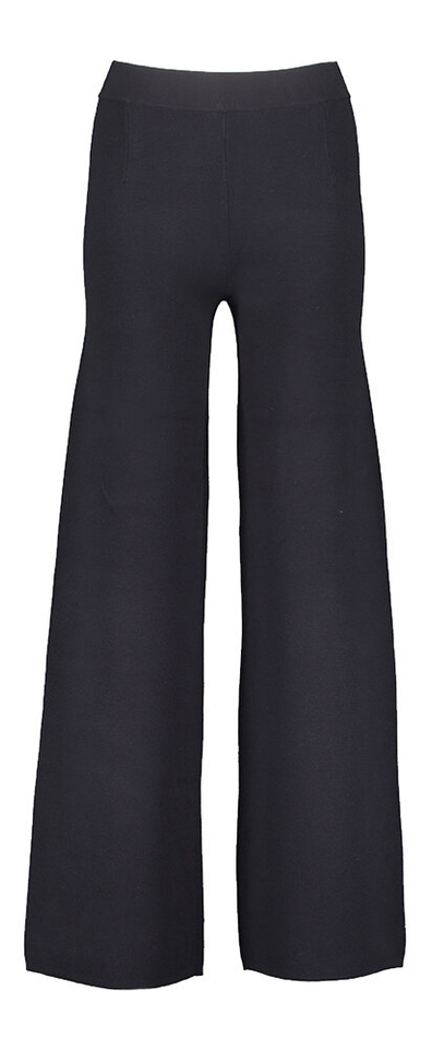 Donkerblauwe comfortabele broek met elastiek Robin Max Mara 