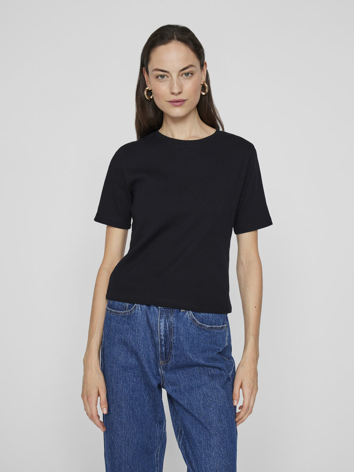 Black beauty t-shirt Visola Vila 