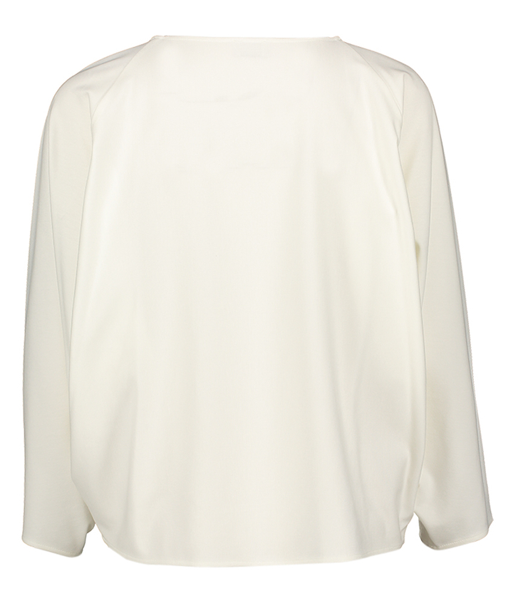Witte geklede blouse Nialini Drykorn