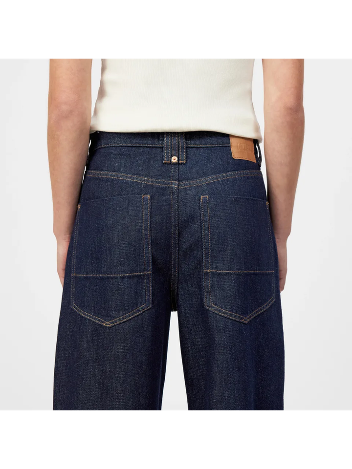 Donkerblauwe loose fit jeans Derive Drykorn