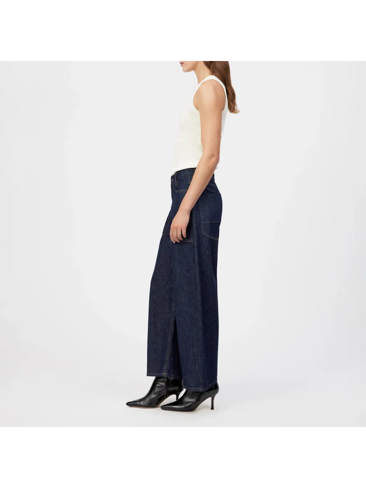 Donkerblauwe loose fit jeans Derive Drykorn