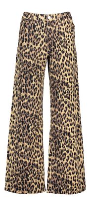 Baum und Pferdgarten Jeansbroek in dierenprint