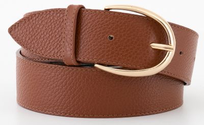 Cognackleurige riem HAN