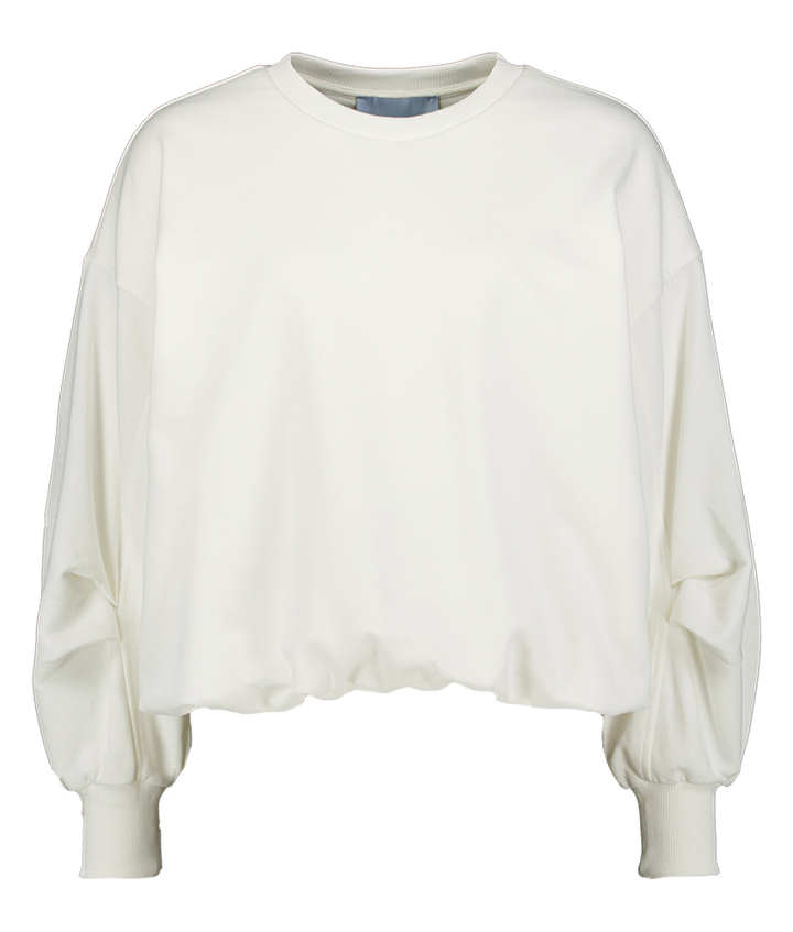 Ecru sweater met elastiek onderaan Tillea Minus