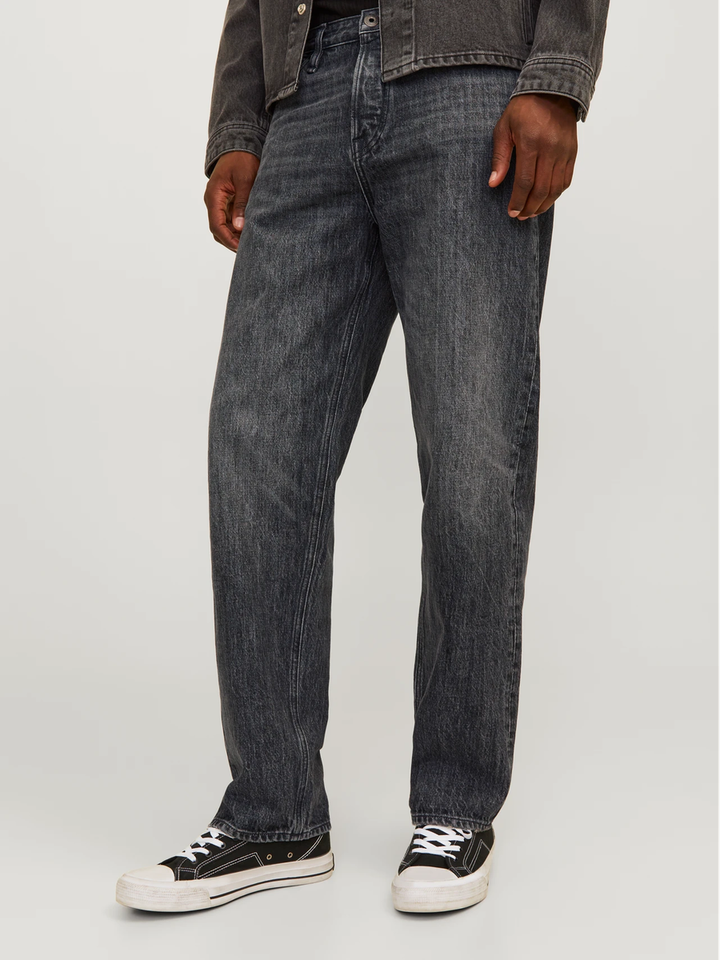 Donkergrijze loose fit jeans Eddie Jack & Jones