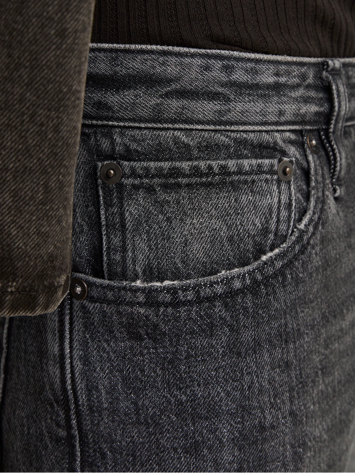 Donkergrijze loose fit jeans Eddie Jack & Jones