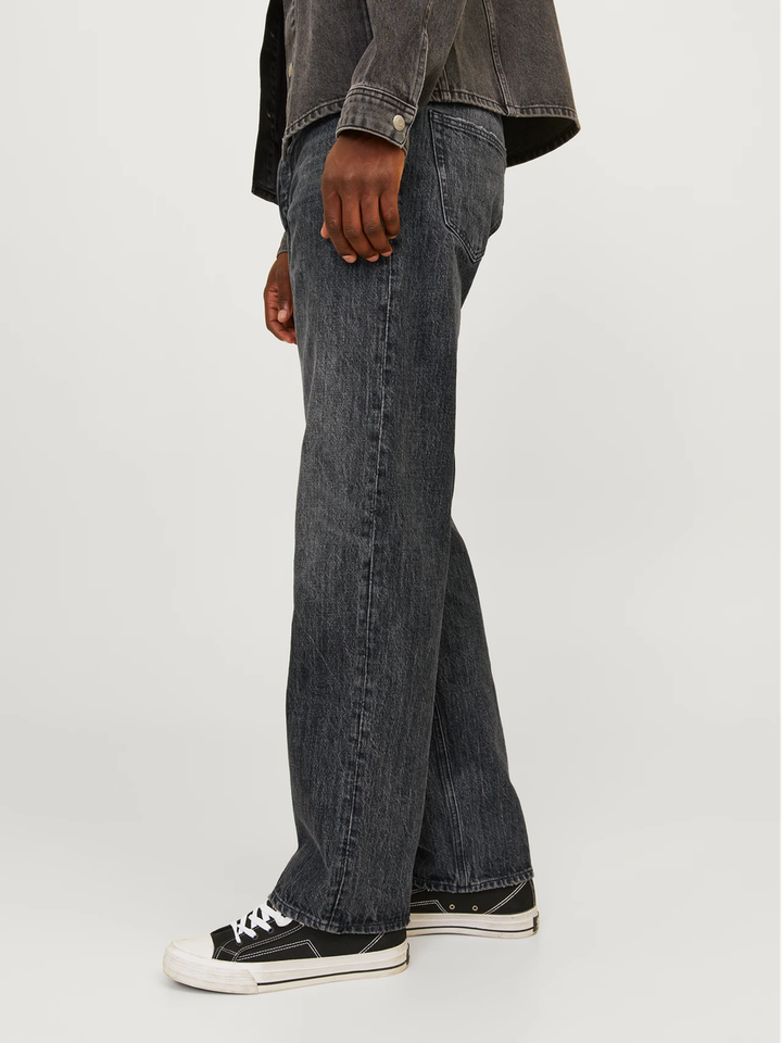 Donkergrijze loose fit jeans Eddie Jack & Jones