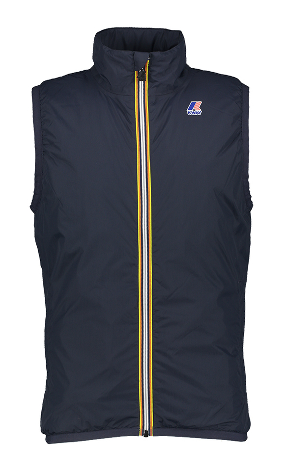 Donkerblauwe bodywarmer K-way