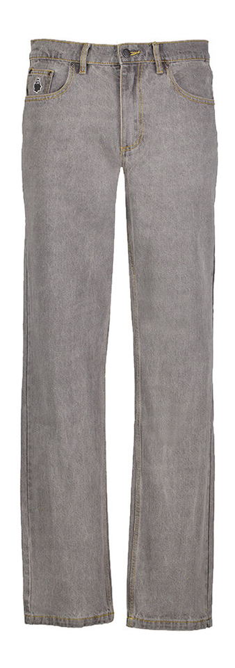 Straight jeans met grijze wassing Nessie NNSNS