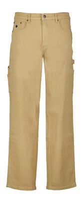 Beige canvas lange broek Yeti NNSN