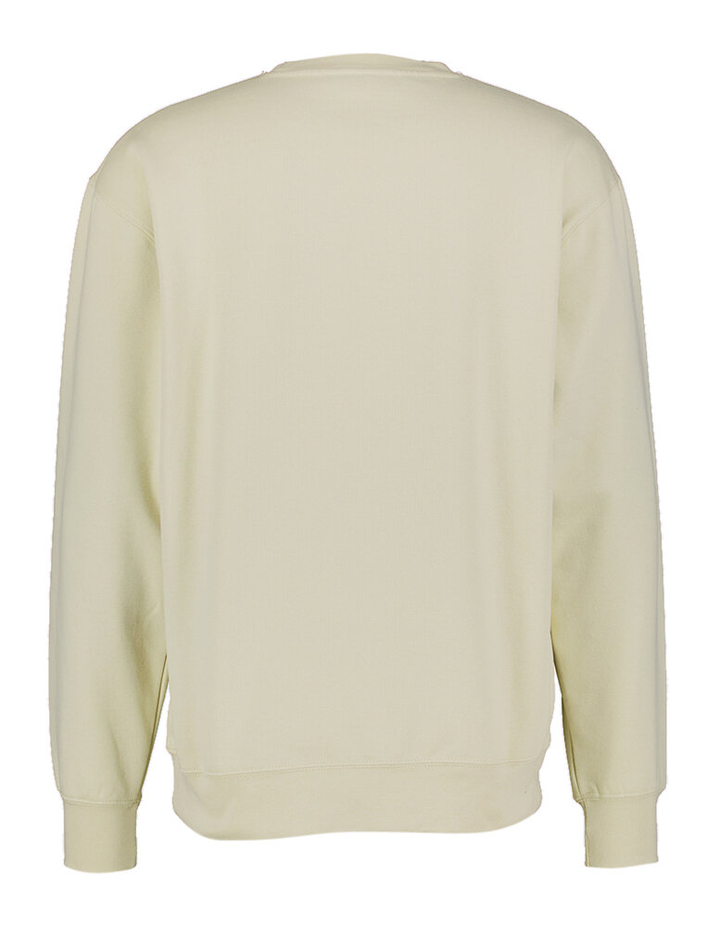 Cement kleurige sweater met logo Blockhead NNSNS