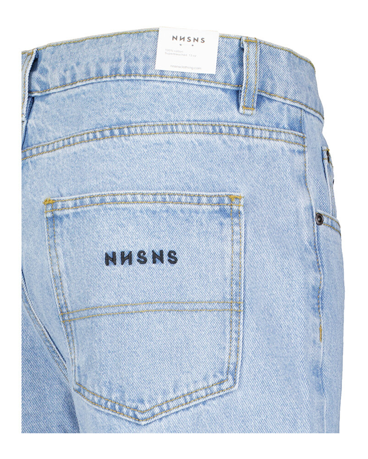 Lichtblauwe loose fit jeans Nessie NNSNS