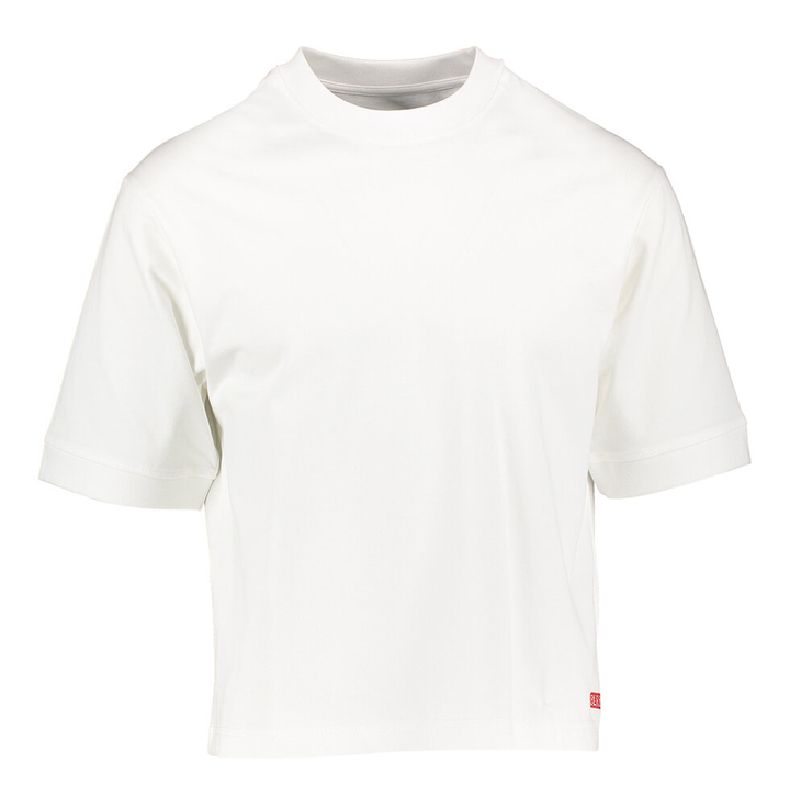 Witte oversized katoenen t-shirt Bellerose 