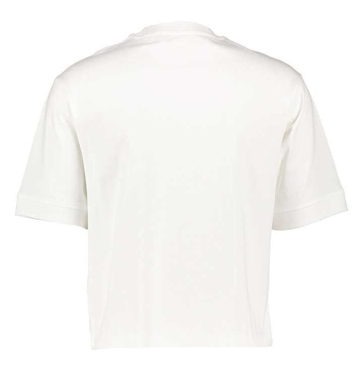 Witte oversized katoenen t-shirt Bellerose 
