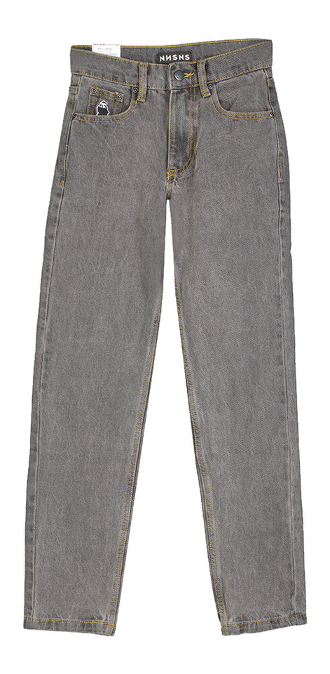 Straight jeans met grijze wassing Nessie NNSNS
