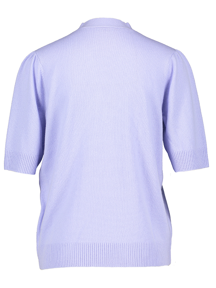 Blauwe trui met detail aan de kraag Riani 