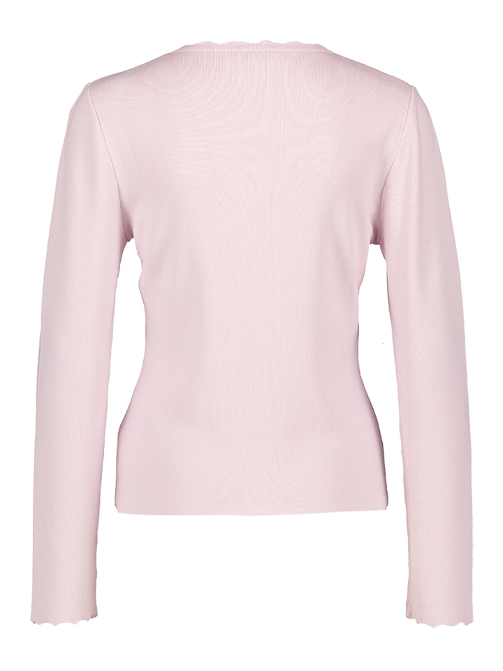Roze trui met detail aan de kraag Riani