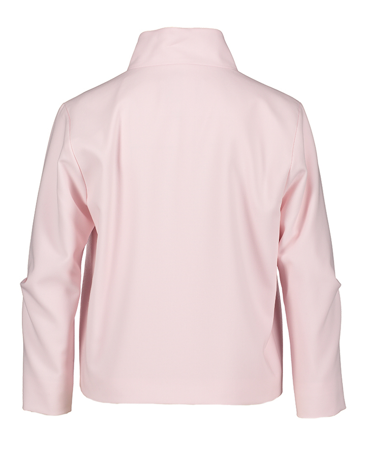 Roze geklede kort jas Riani 