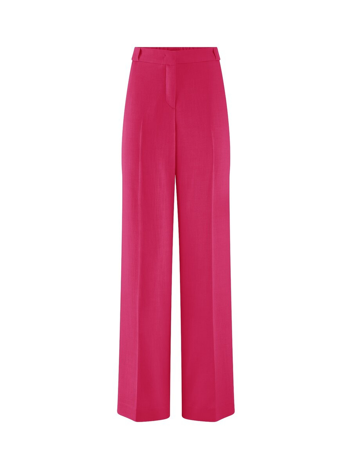 Fuchsia geklede broek Riani