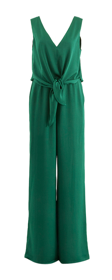 Groene feestelijke jumpsuit Riani