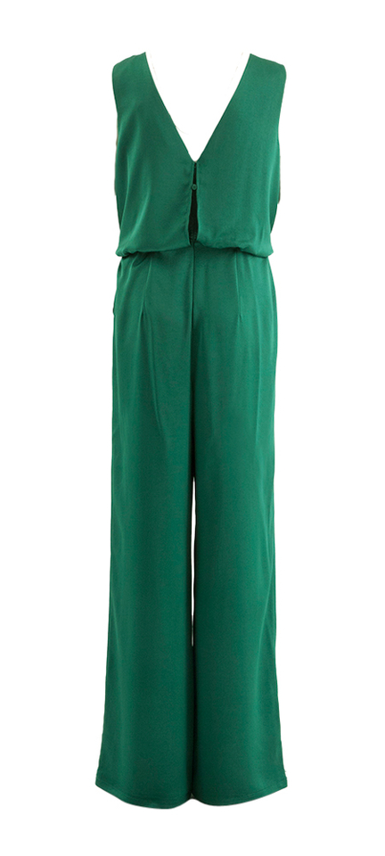 Groene feestelijke jumpsuit Riani