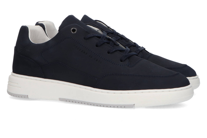 Donkerblauwe lage sneakers Cycleur de Luxe