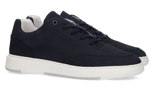 Donkerblauwe lage sneakers Cycleur de Luxe
