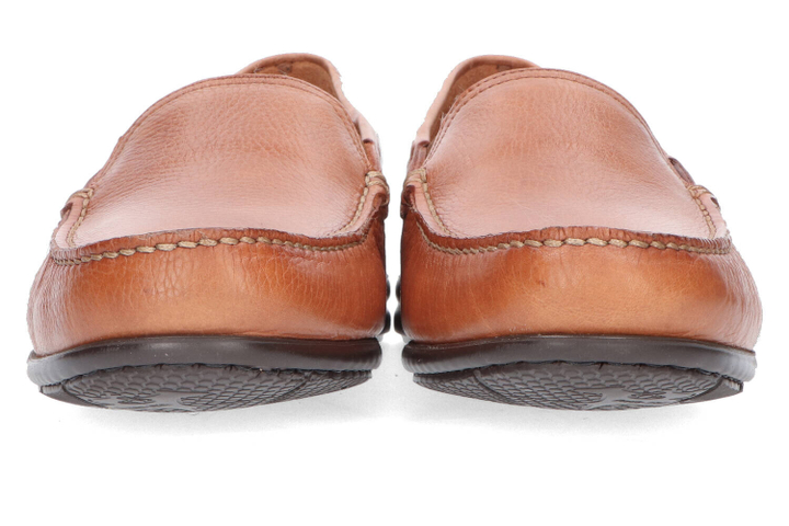 Cognac kleurige mocassins Fluchos