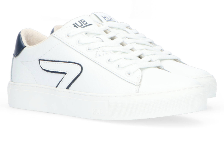 Leather suede lage sneakers HUB 