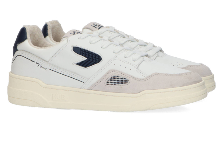 White/Navy/Ice/Ivory lage sneakers HUB 