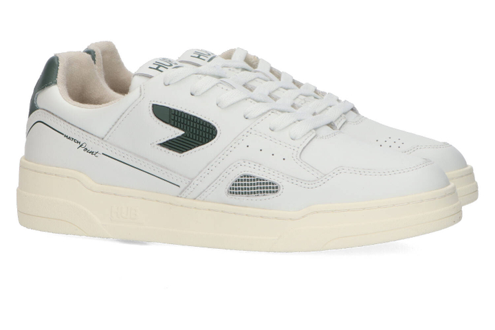  White/Sage Green/Ivory lage sneakers HUB 