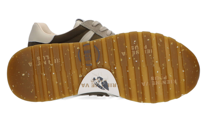 Kaki/beige lage sneakers Premiata