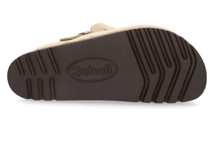 Beige instappers in velours Olivier Scholl