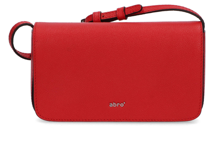 Red/nickel crossbody Abro