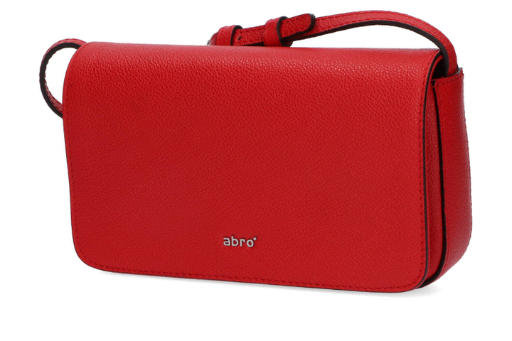 Red/nickel crossbody Abro