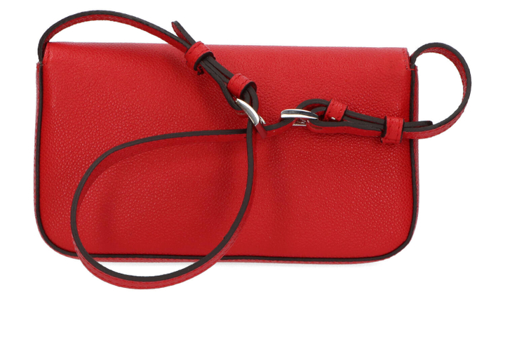 Red/nickel crossbody Abro