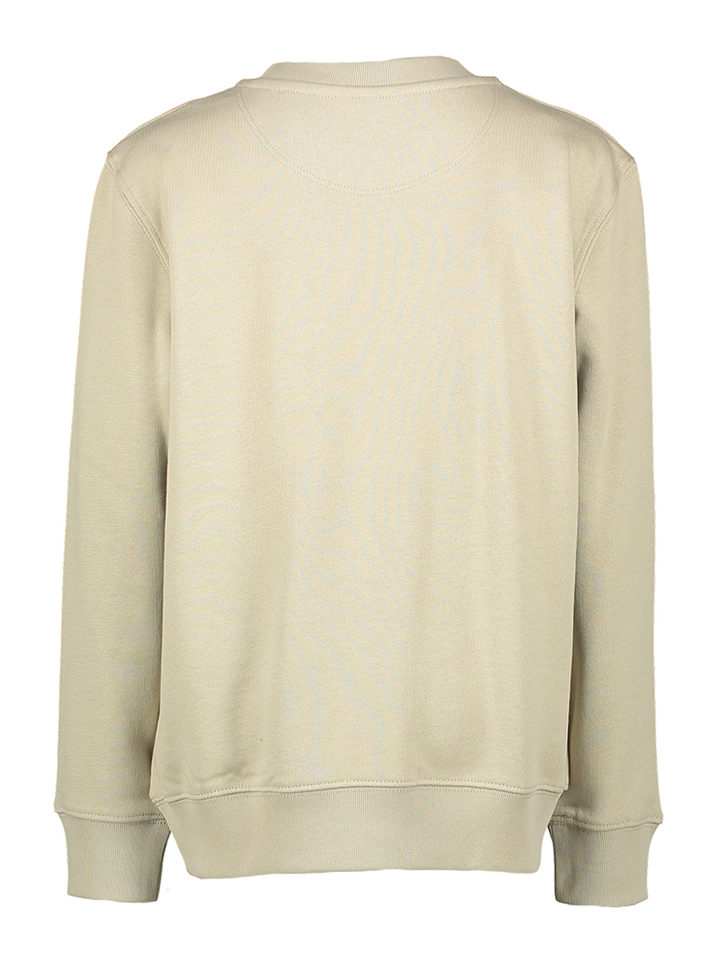 Beige katoenen sweater met ronde hals Bubblegum Strom