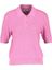 Roze gebreide kabel polo Nualette Numph