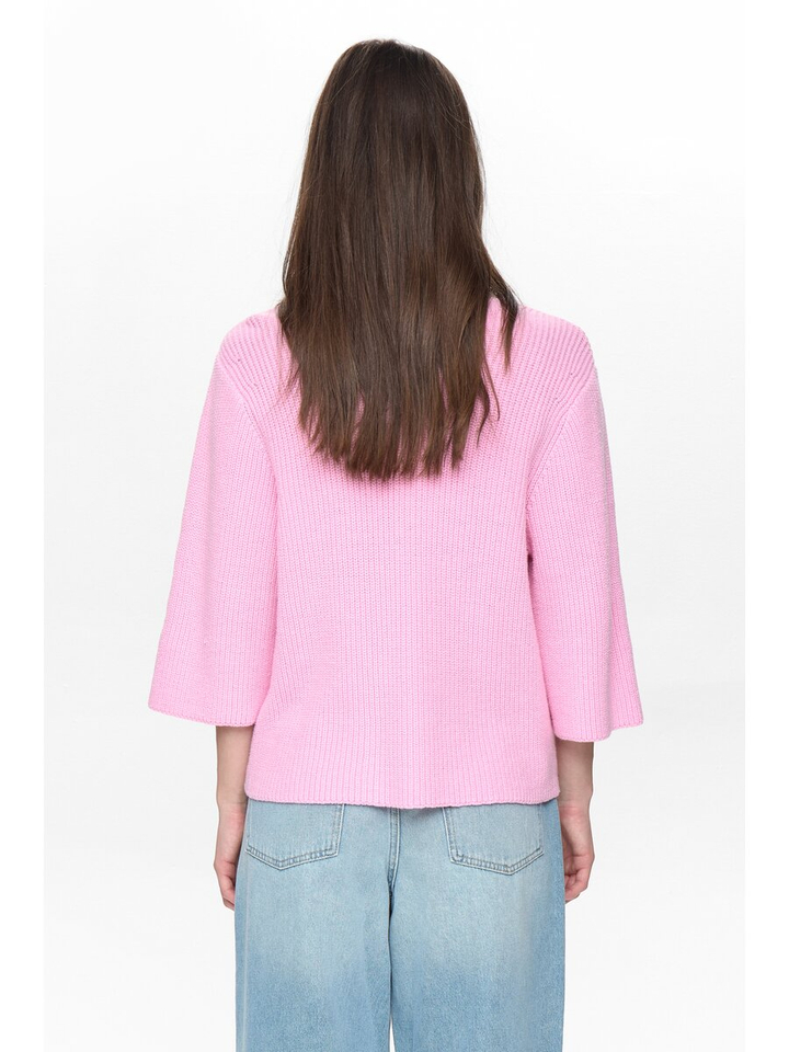 Roze trui met bloem detail Numarsie Numph 